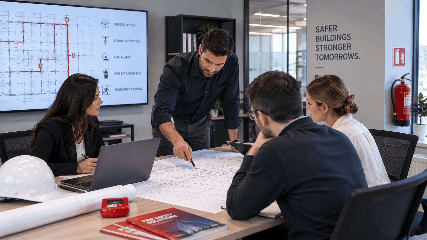 Fire protection planning for engineers, specialist planners and architects